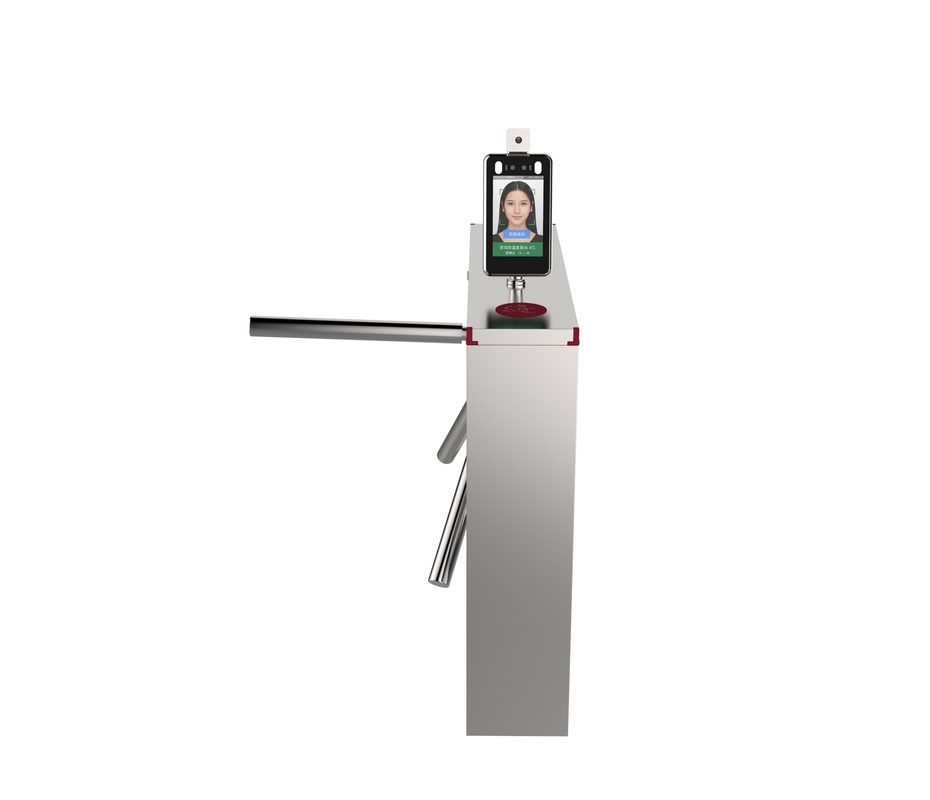 Otomatik Yüz Tanıma Termal Tarayıcı SUS304 Tripod Turnike Kapısı ISO Sertifikalı